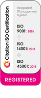 A button that says ' citation iso certification ' on it