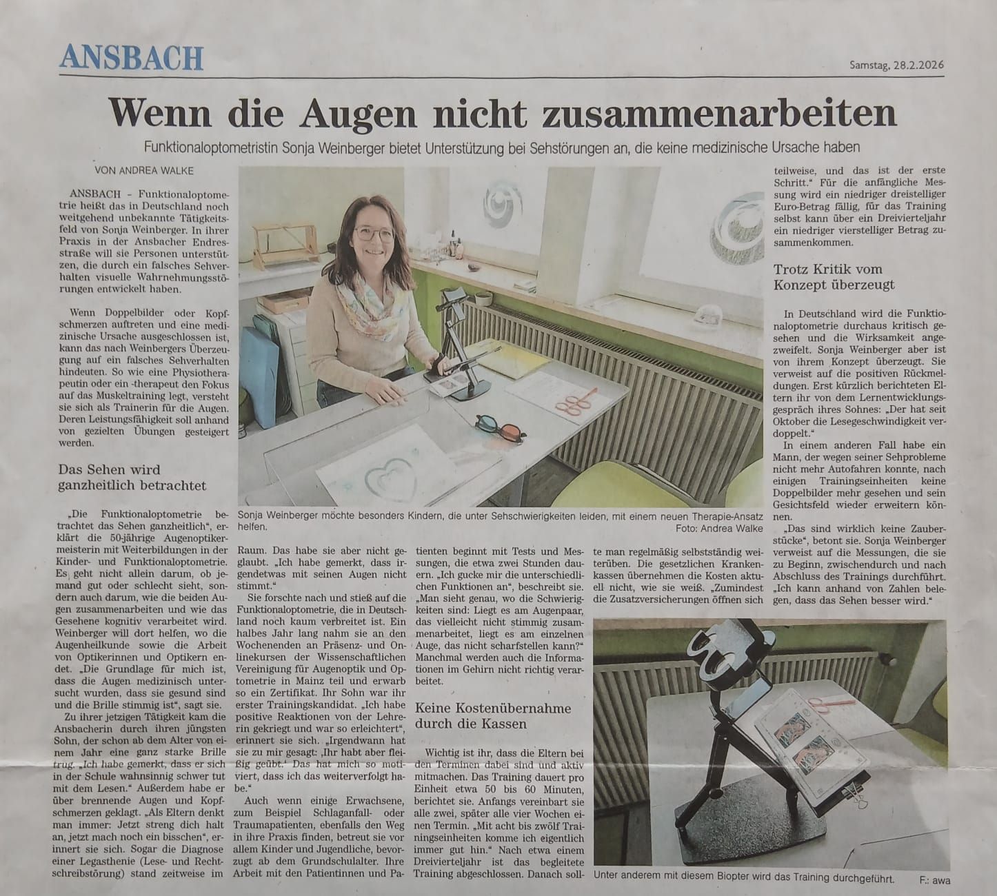 Artikel FLZ Ansbach 28.02.2026