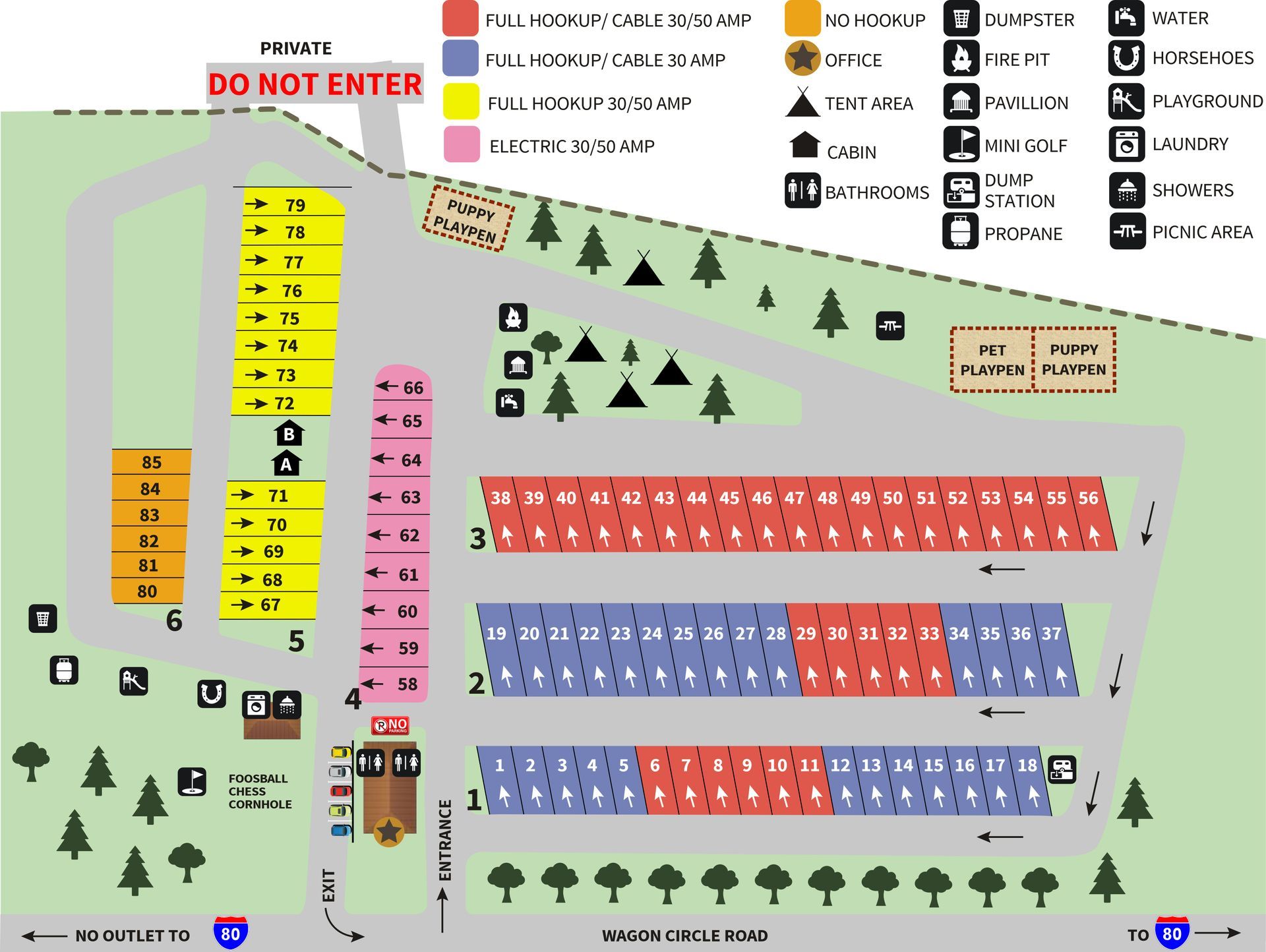 Western Hills Campground Brochure