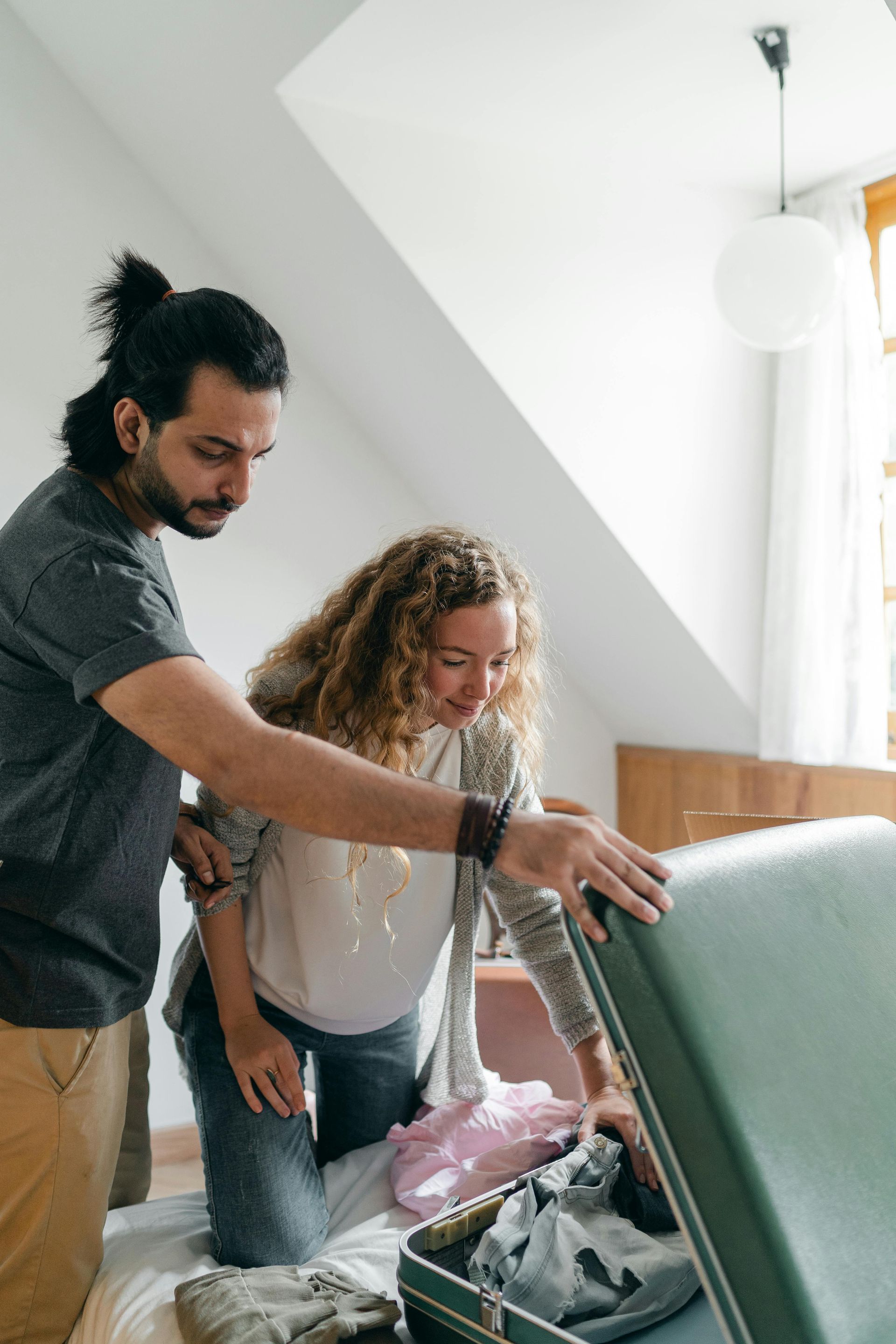 Children playing with toy