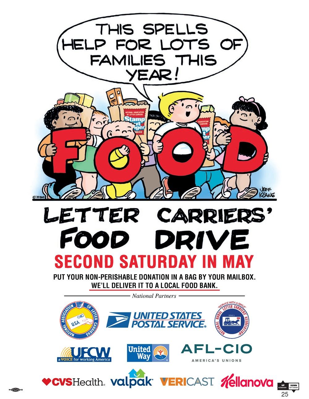 NALC Stamp Out Hunger Food Drive