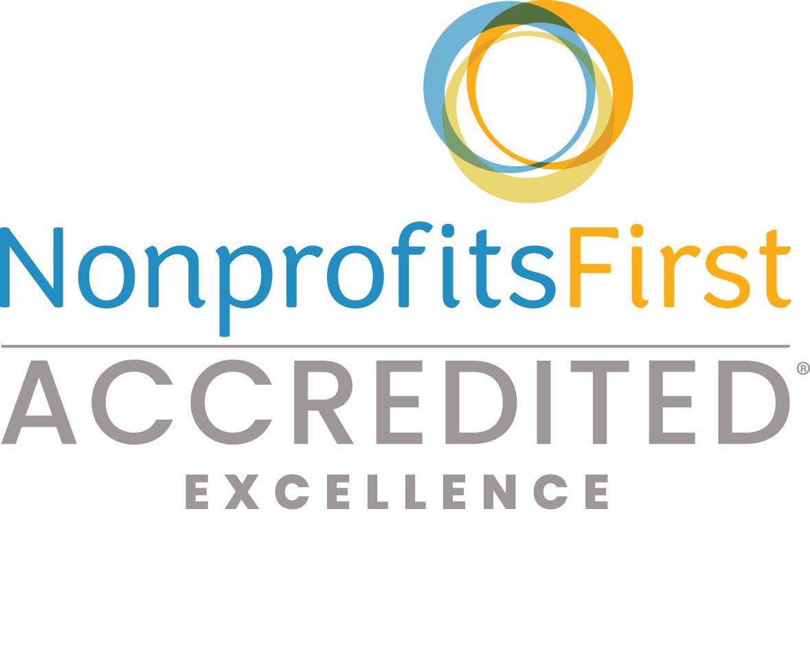 Nonprofits First Accredited with Excellence logo