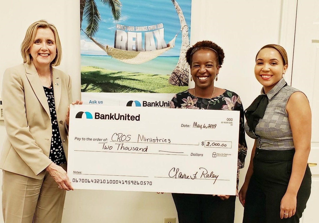 Thank you, BankUnited, for supporting our CROS Camp Program.