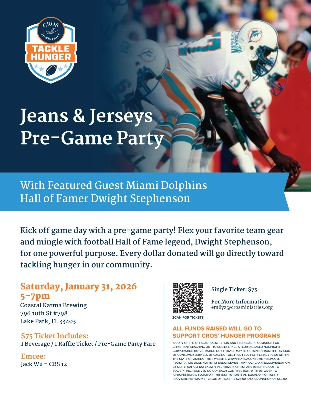 Jeans & Jearseys Pre-Game Party