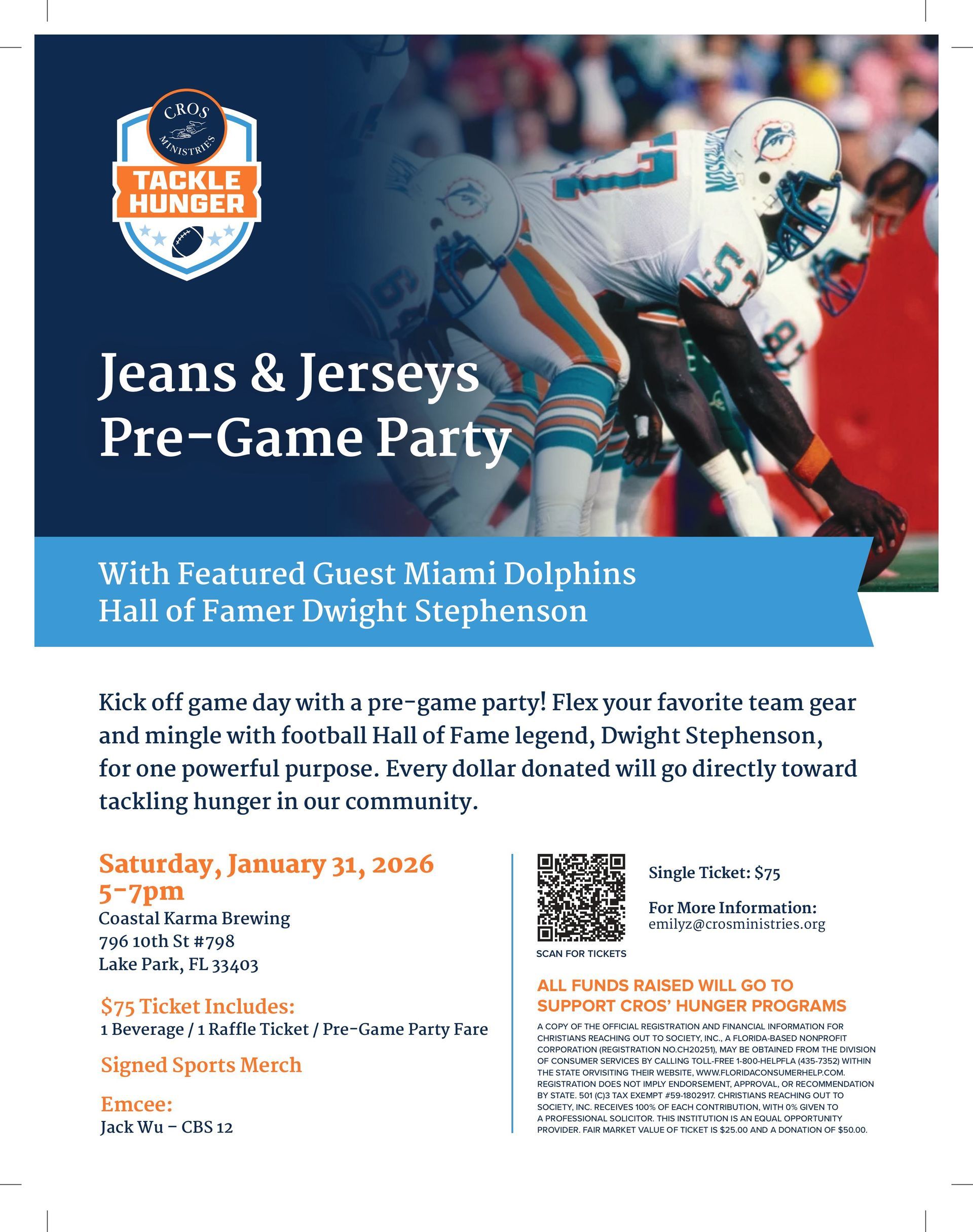 Jeans & Jearseys Pre-Game Party