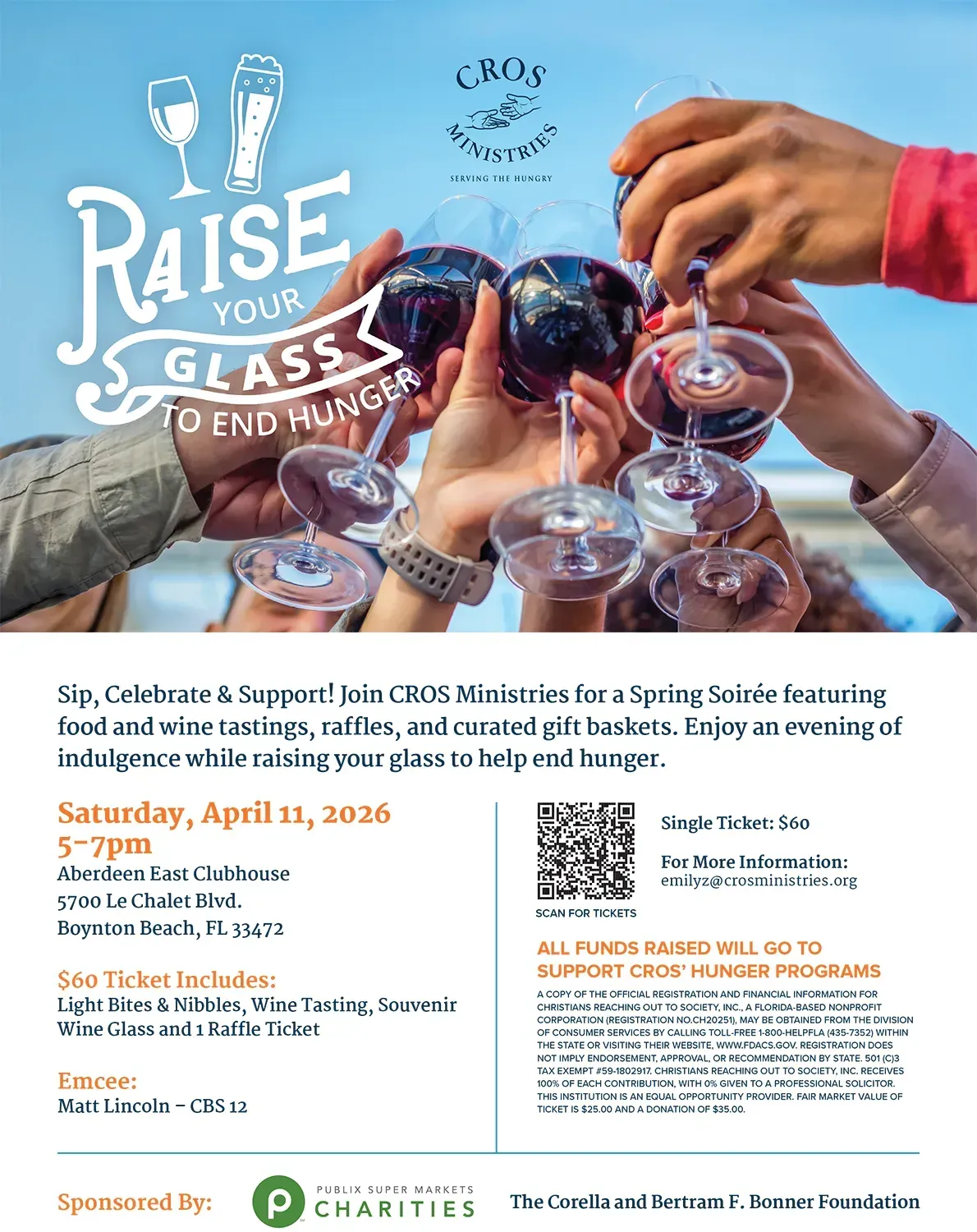 Raise Your Glass Flyer