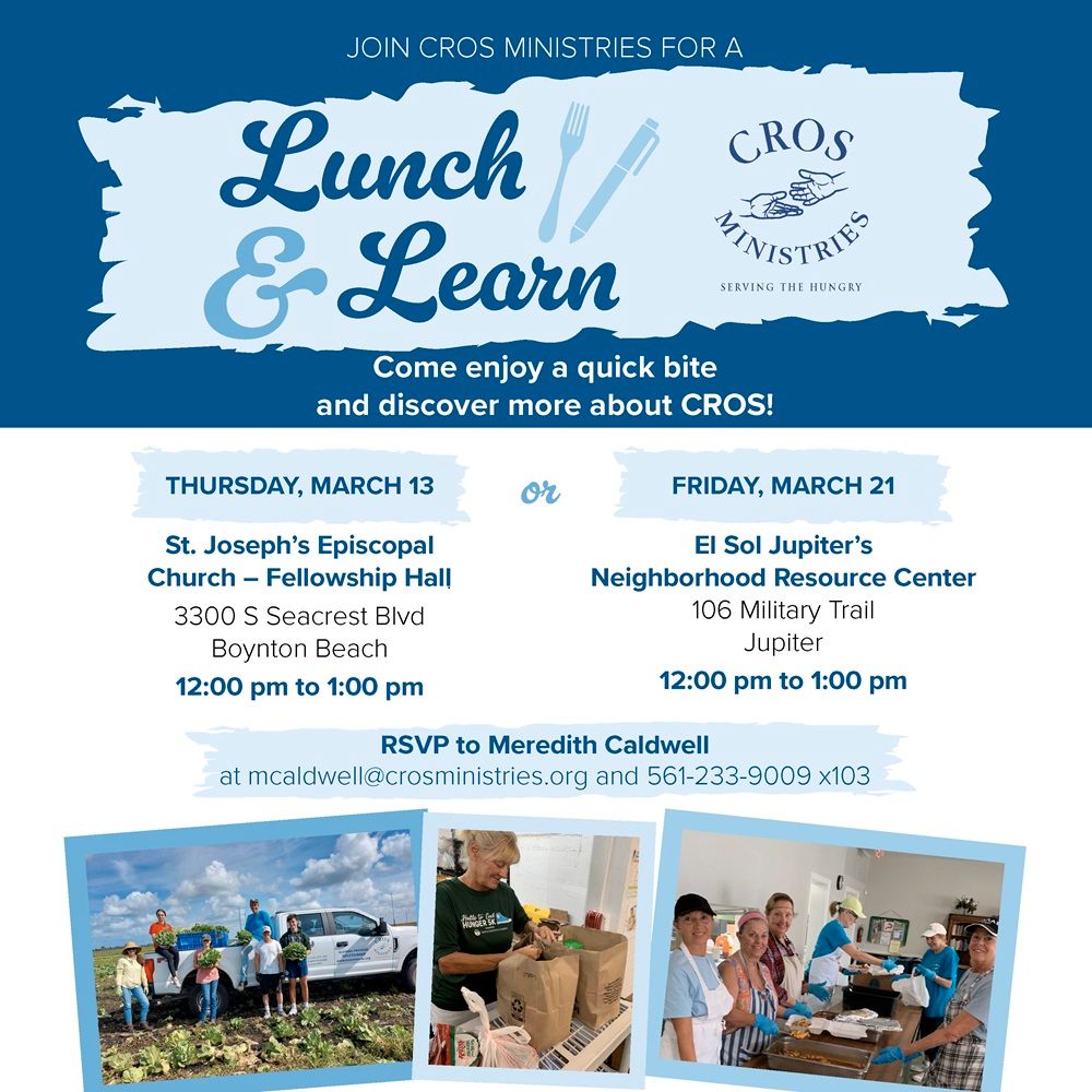 March Lunch and Learns