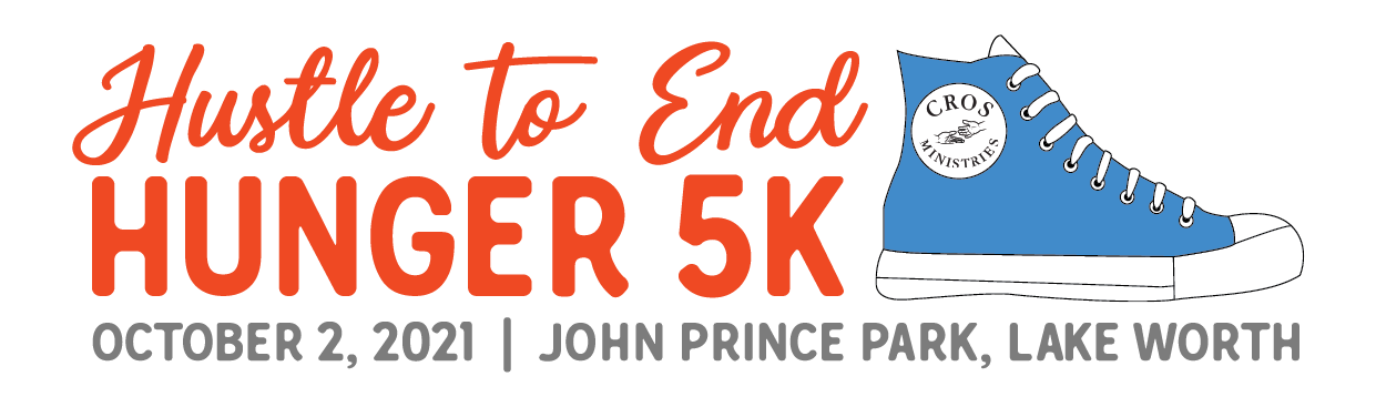 Hustle to End Hunger 5K logo