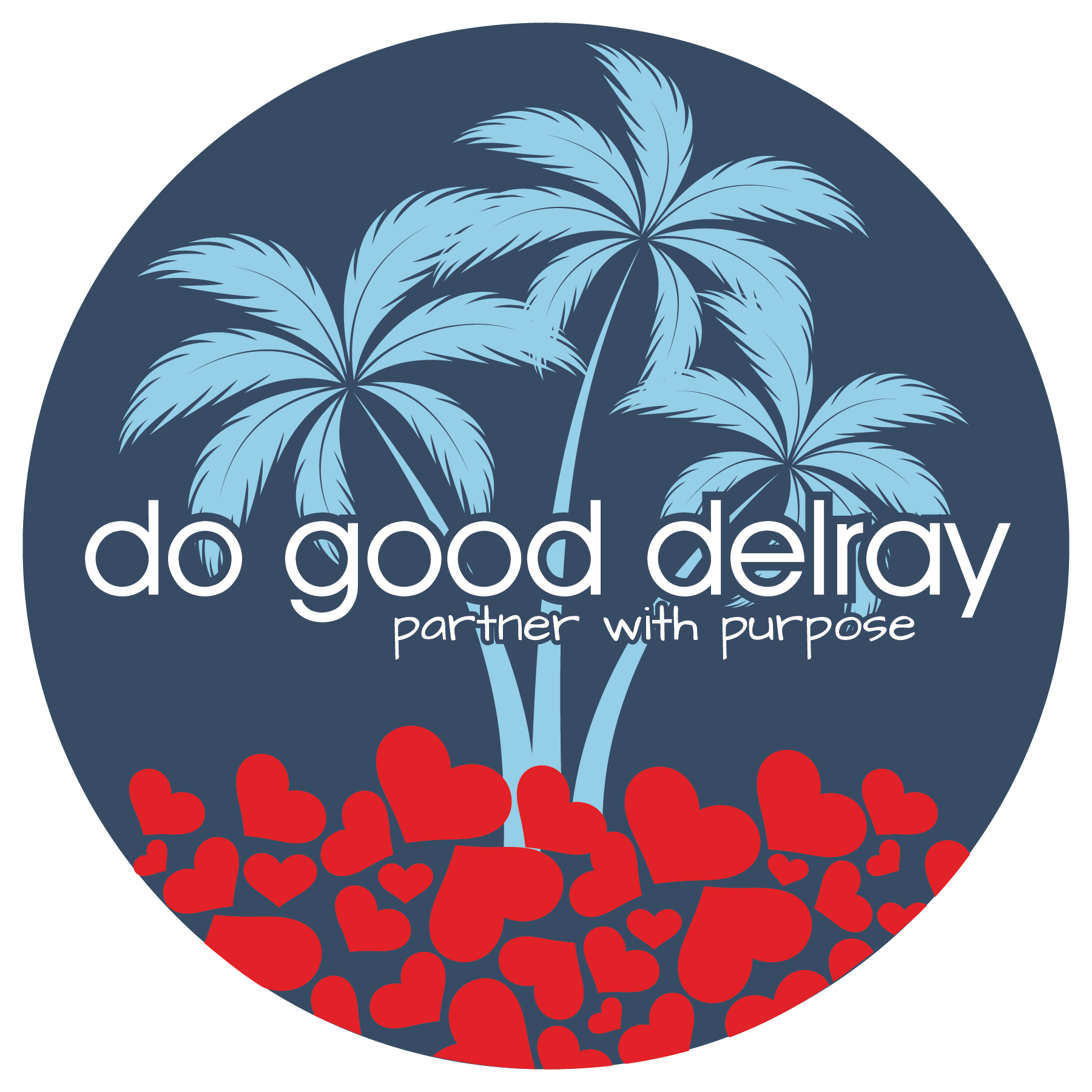 Delray Beach Chamber's Do Good Delray logo