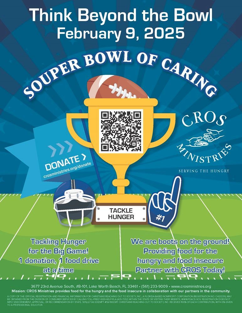 Souper Bowl of Caring 2025 Flyer