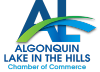 The logo for algonquin lake in the hills chamber of commerce