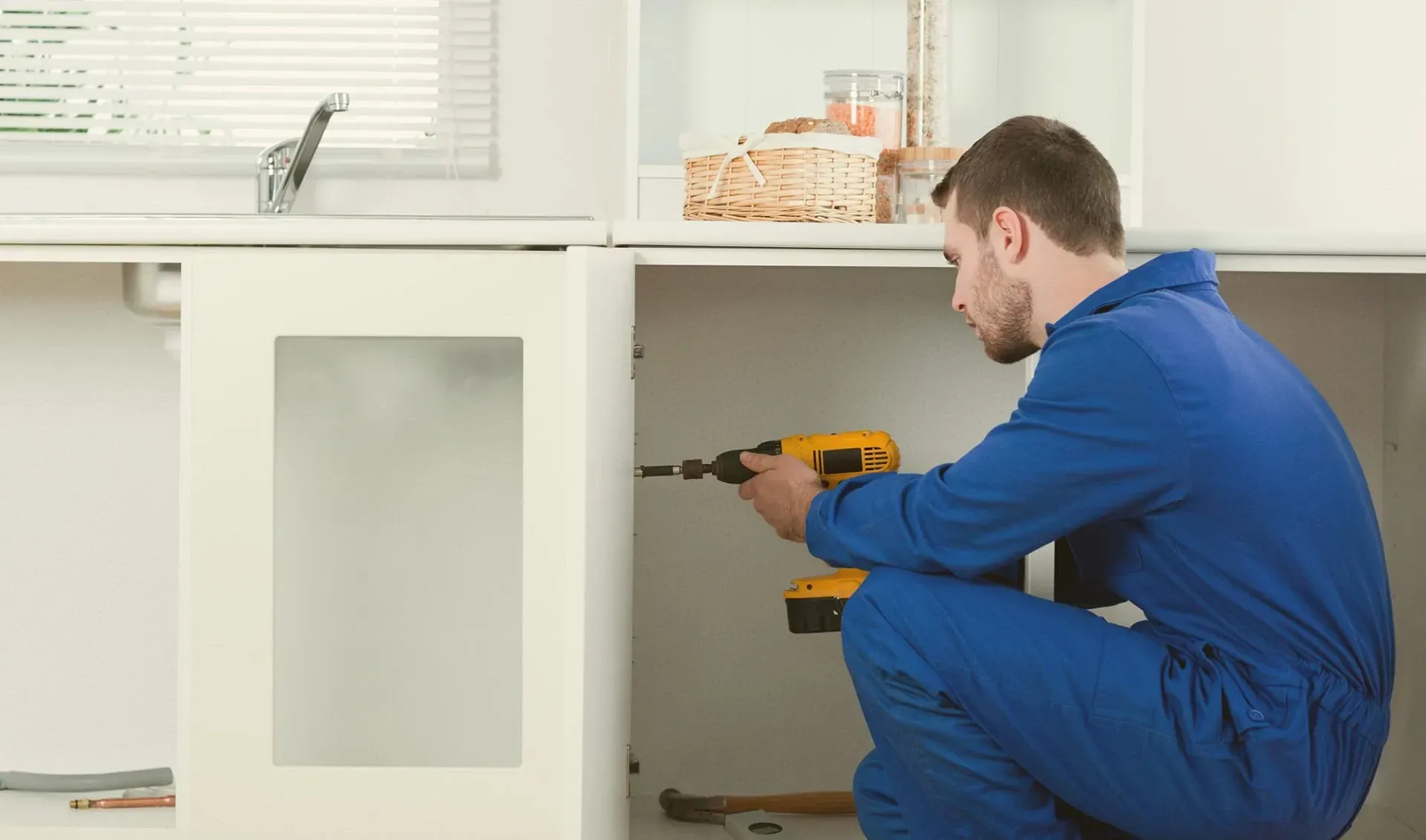 Fresh kitchen remodel with new backsplash and fixtures in Lake County, IL