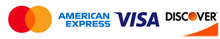 The logo for american express visa discover