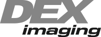 DEX Imaging logo in gray and black.