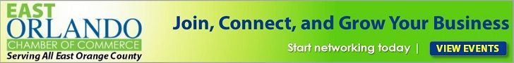 East Orlando Chamber of Commerce advertisement:
