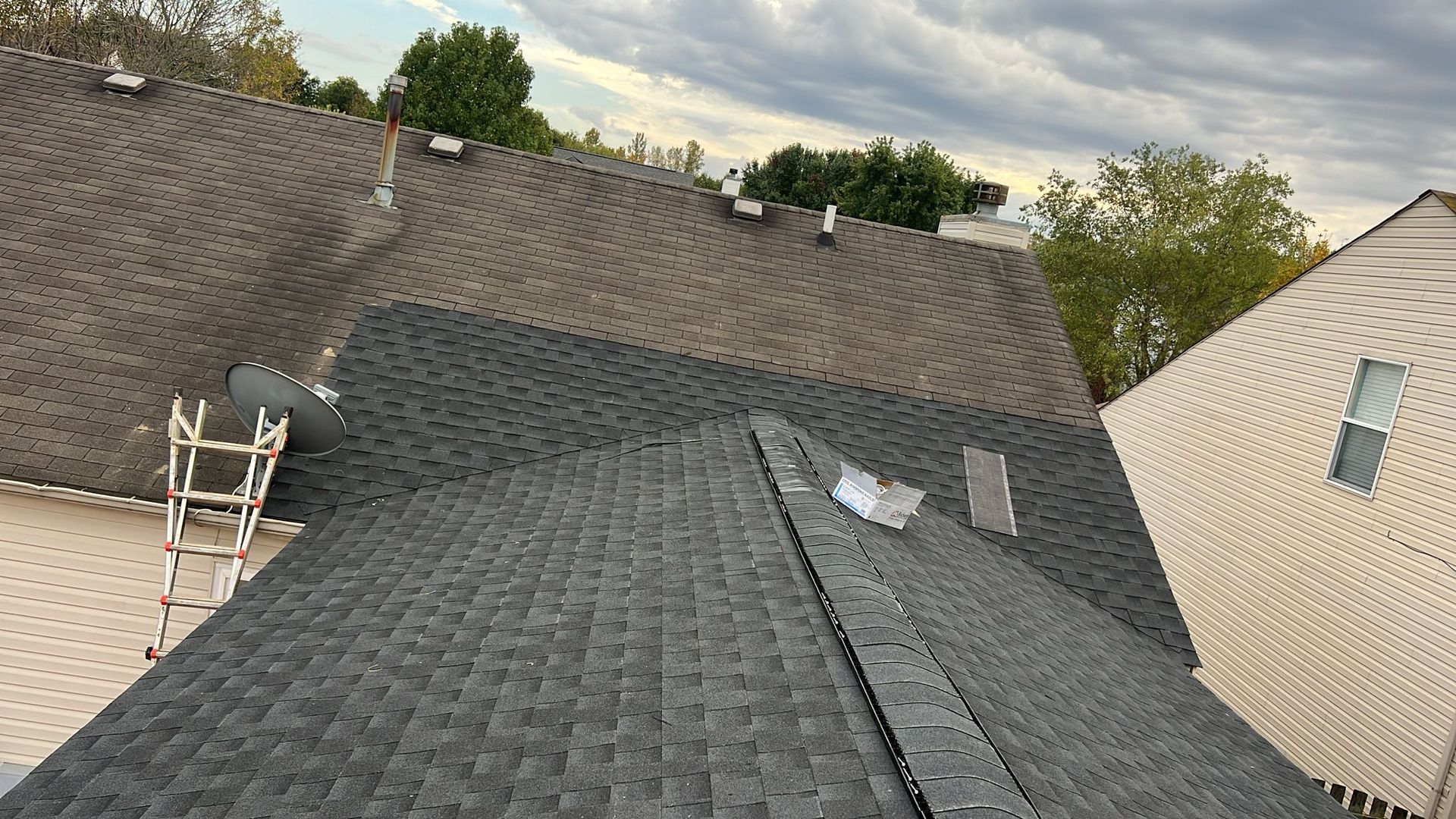 Repaired Roof — Columbus, OH — Asher Construction & Services