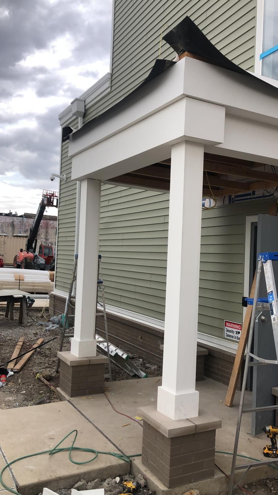 House Entrance — Columbus, OH — Asher Construction & Services