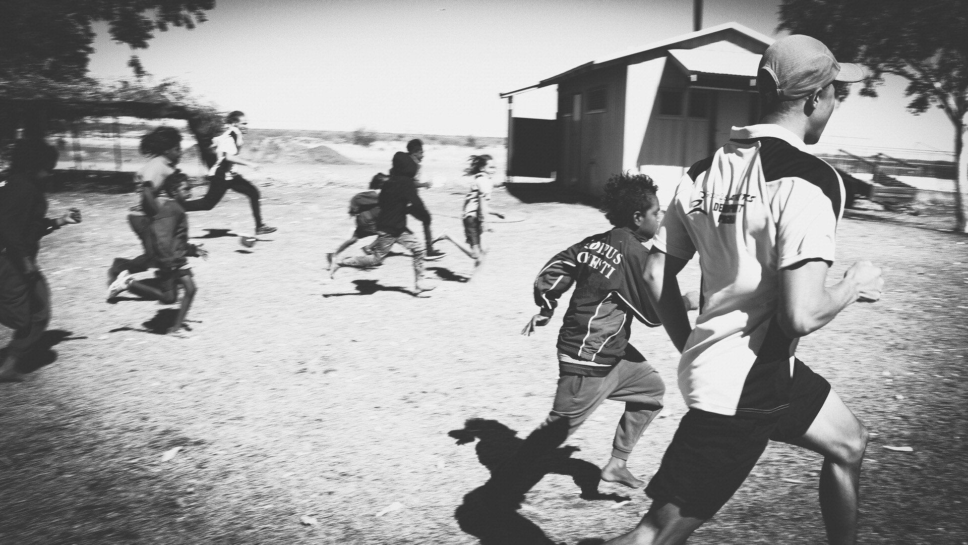 JPP School students sprinting during sports day