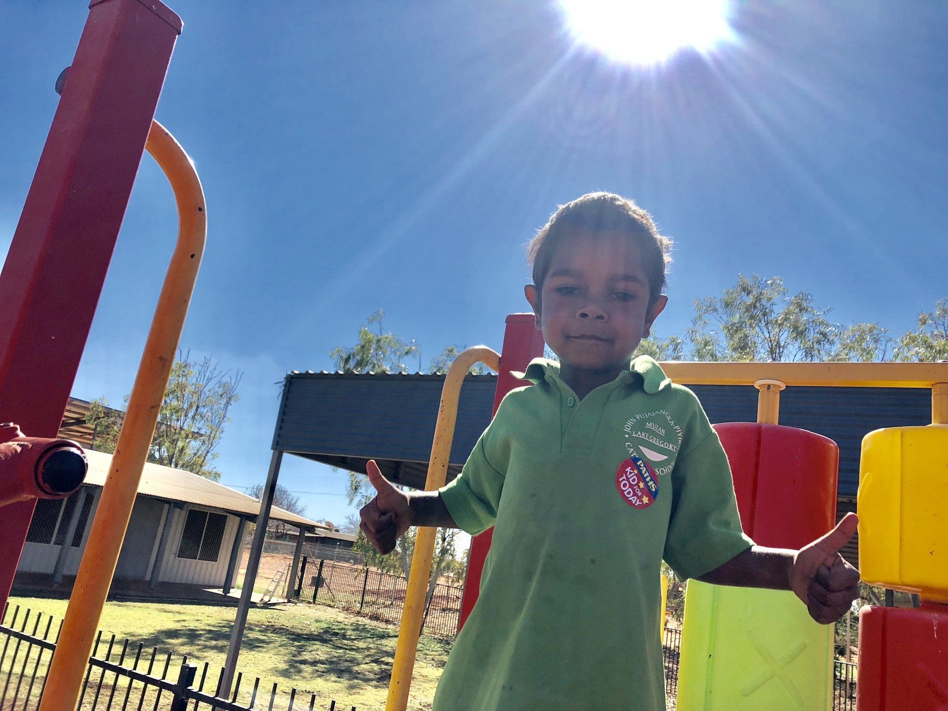 Primary a class kids at JPP mulan school