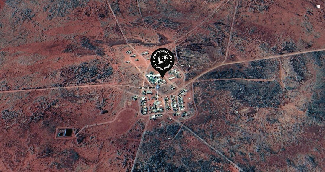 drone view of JJP school