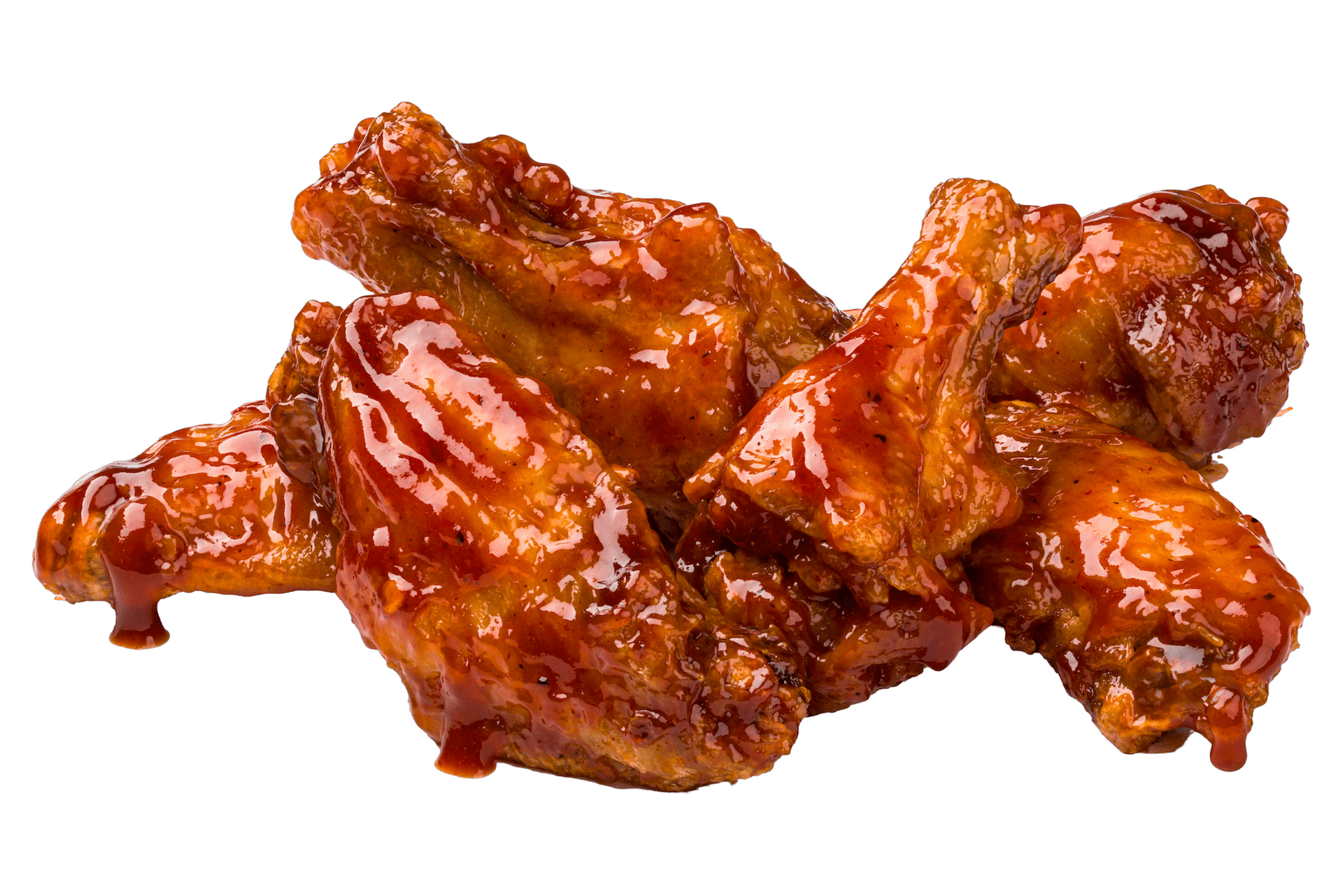 A pile of original barbecue chicken wings.