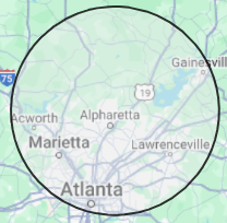 Atlanta Service Area Map