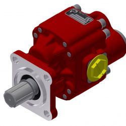 Motore con pompa oleodinamica