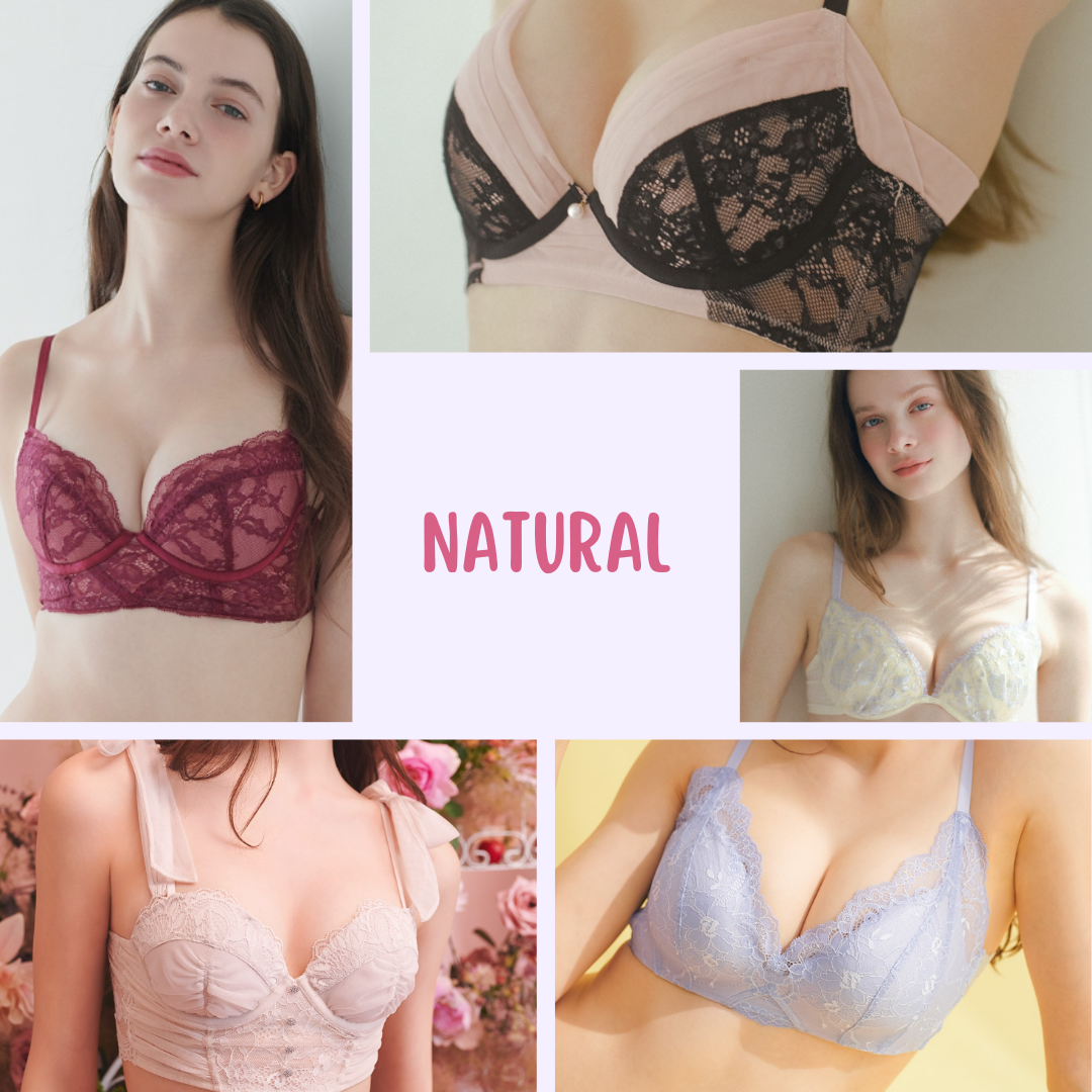 自然型胸罩
