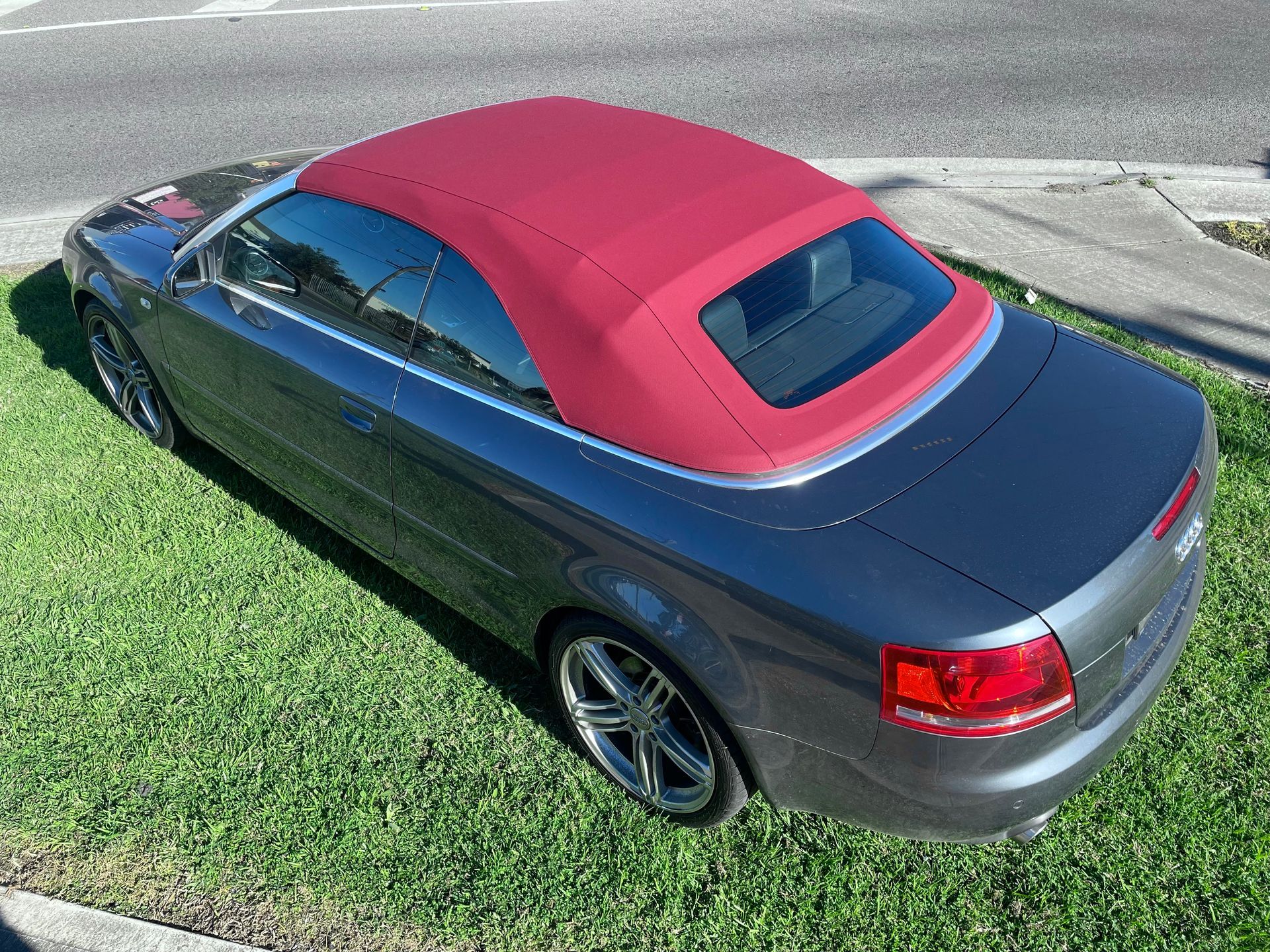 2003-2009 Audi A4 replacement Bordeaux canvas soft top