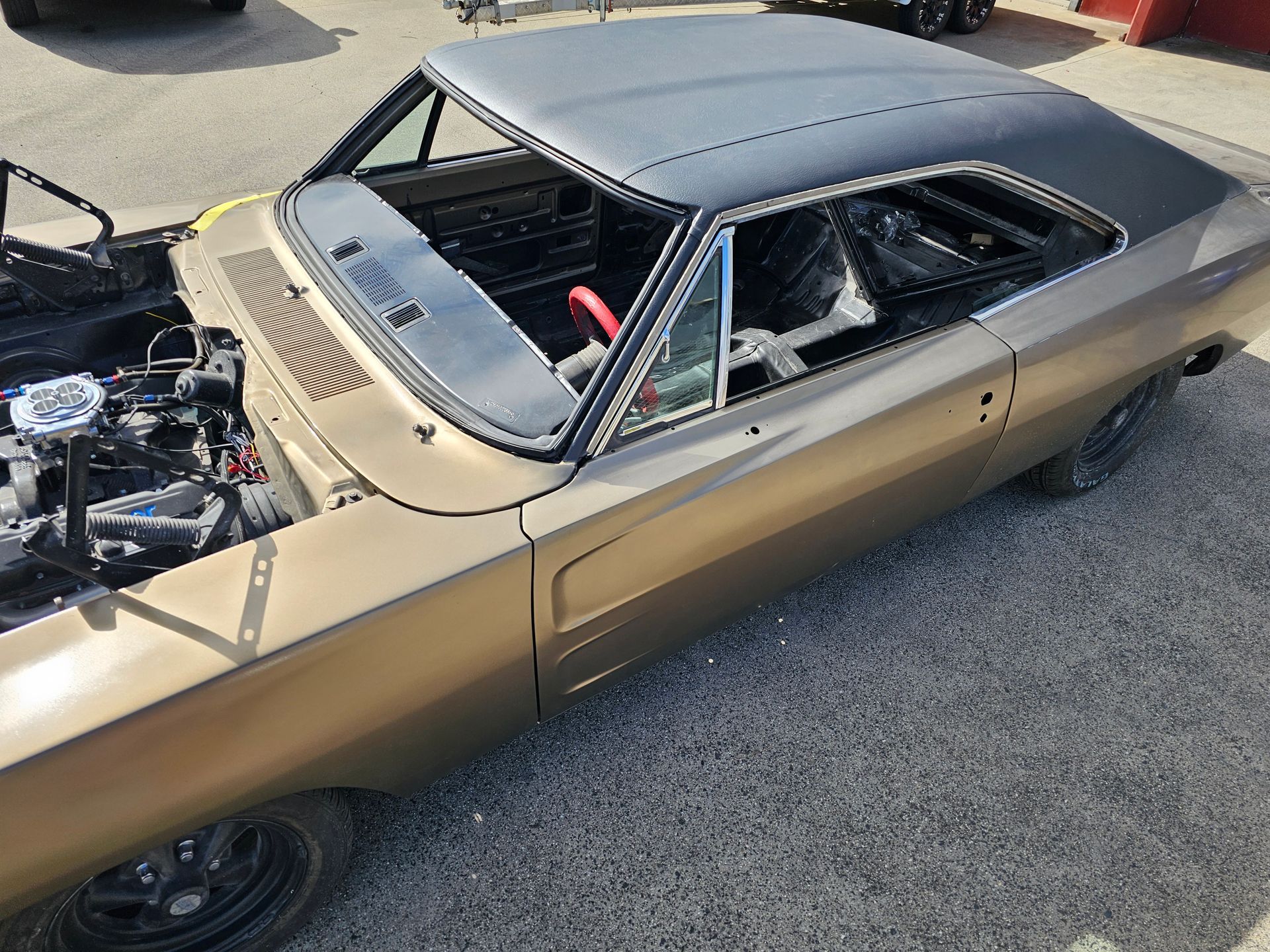 1968 Dodge Charger vinyl roof