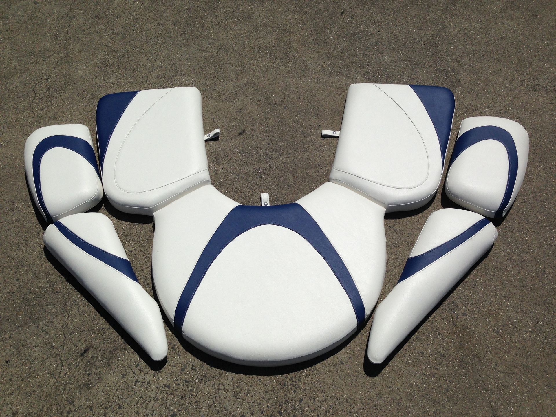 Bow seating for ski boat
