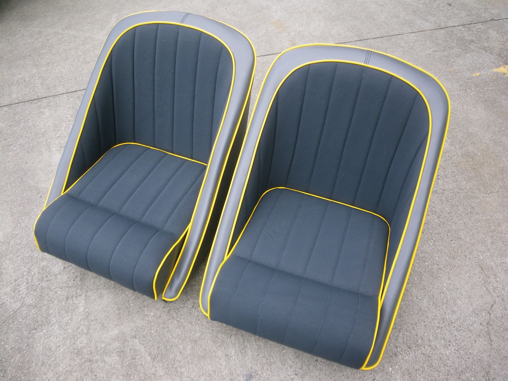 Bucket seats for ski boat