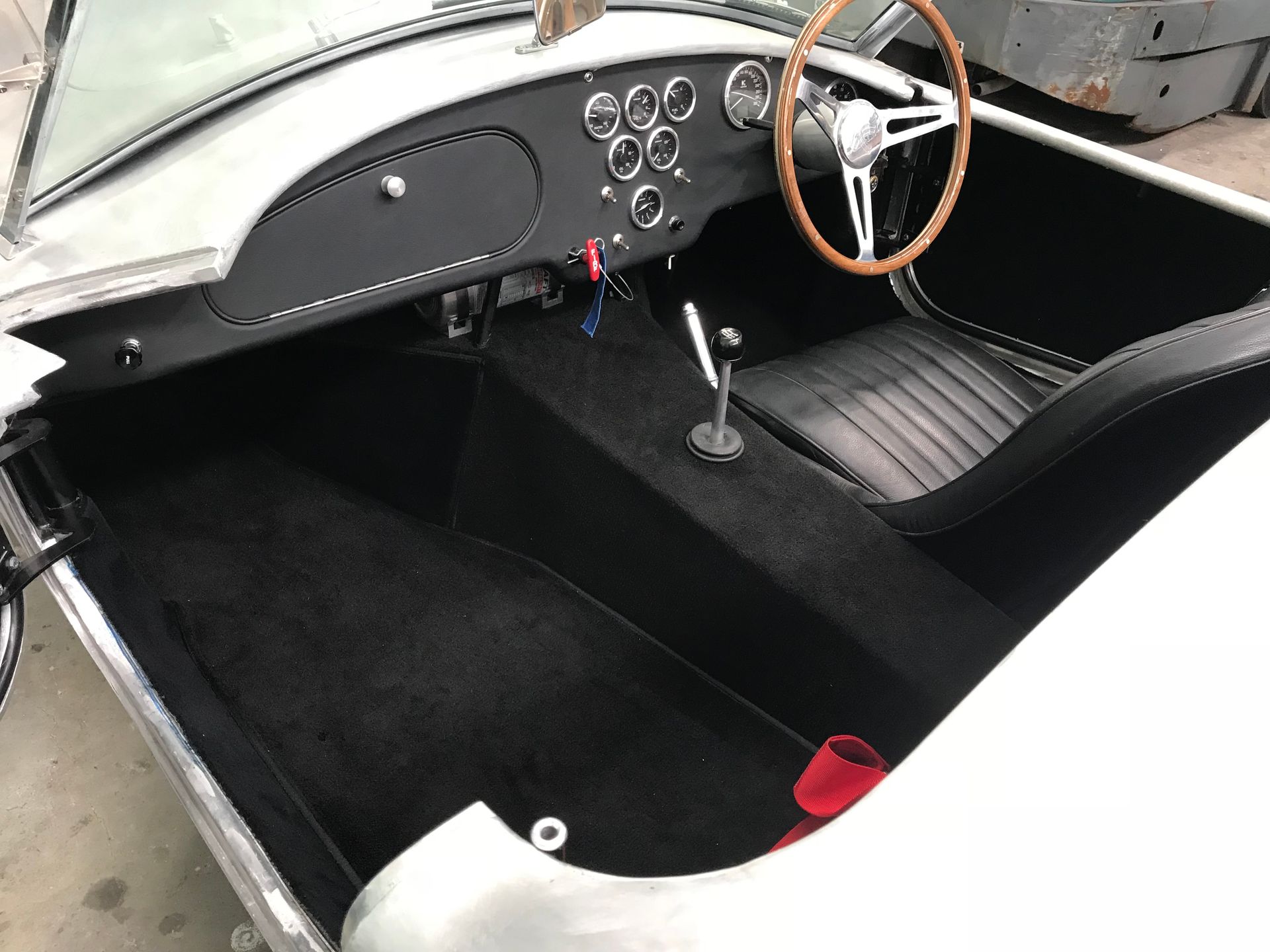 Cobra custom black floor carpet