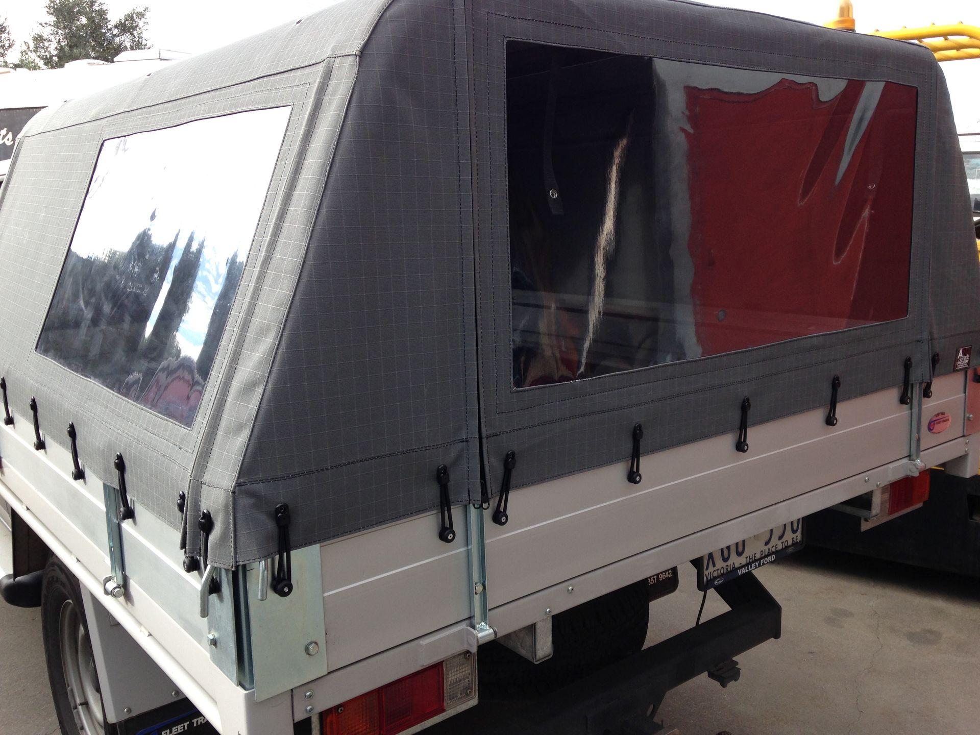 Fleet Trades canvas canopy