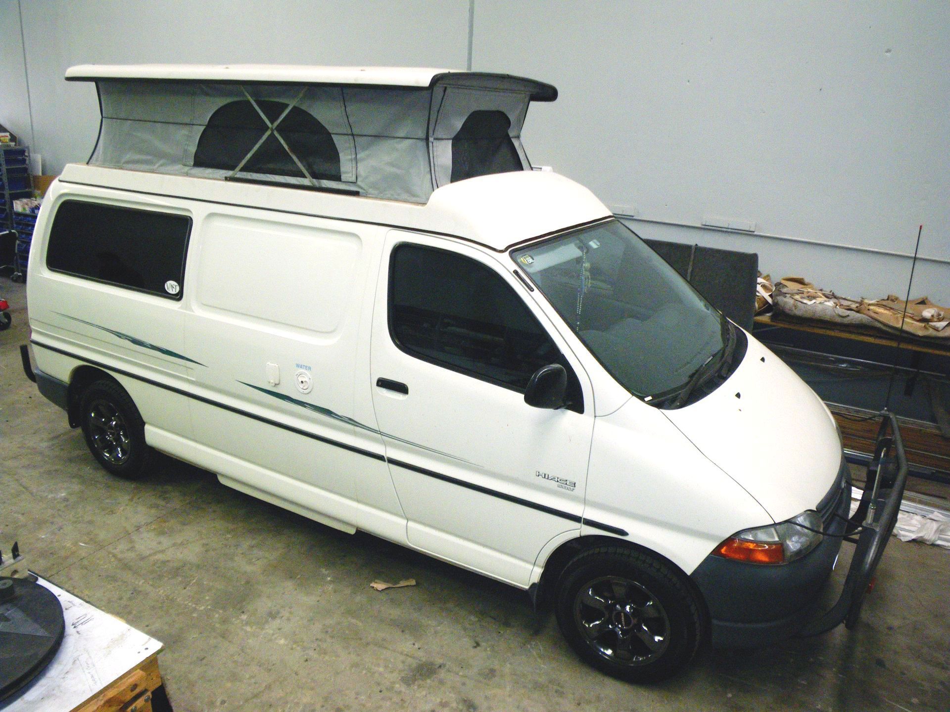 Hiace Pop Top Campervan Canvas