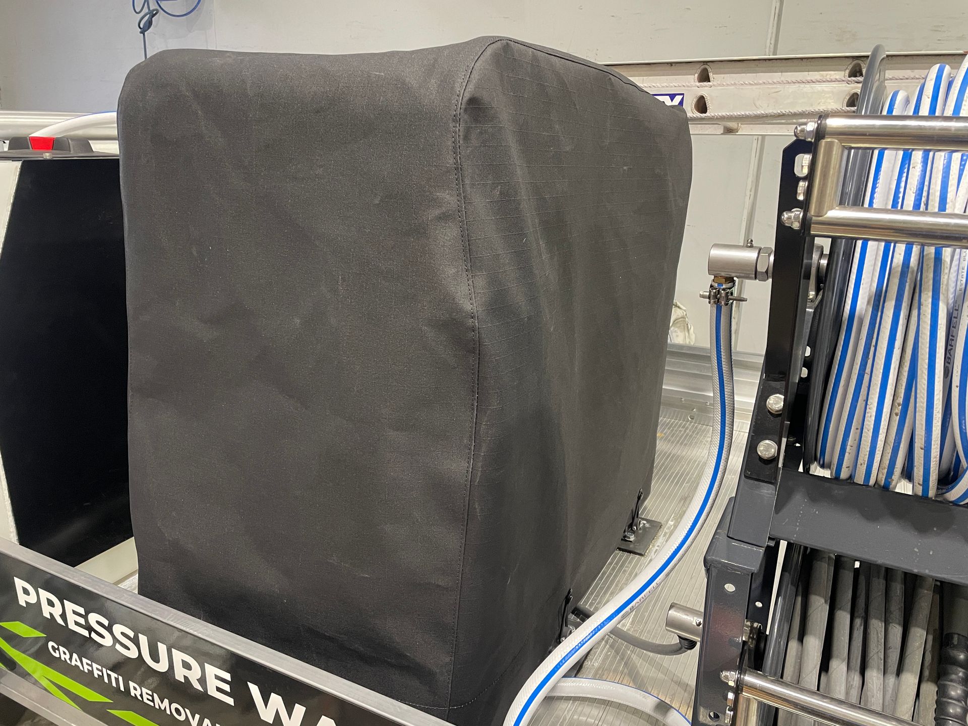 High pressure washer 16oz canvas cover