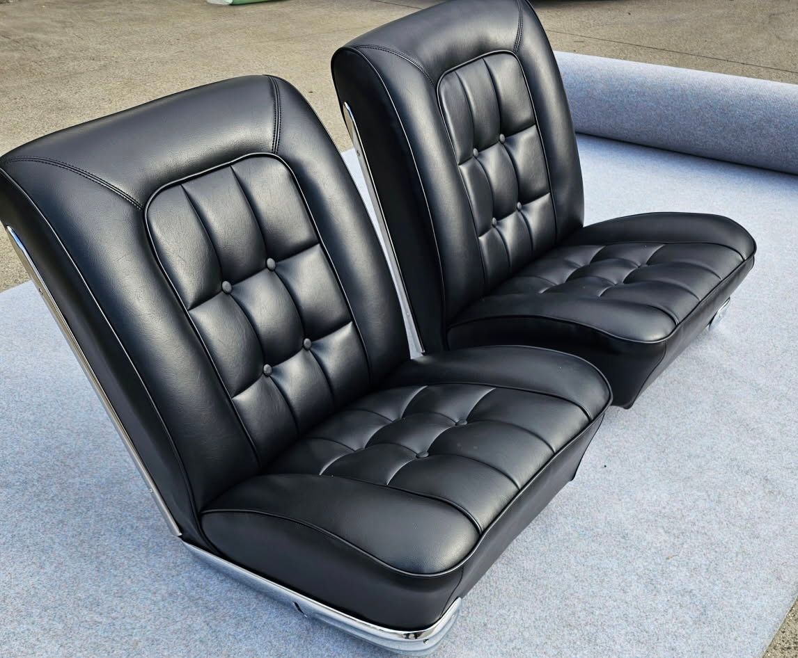 Holden HR Premier full restoration of seats