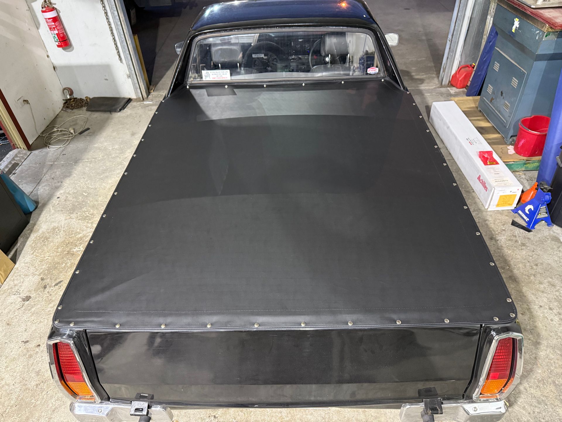 Holden Kingswood HJ-WB press stud tonneau cover