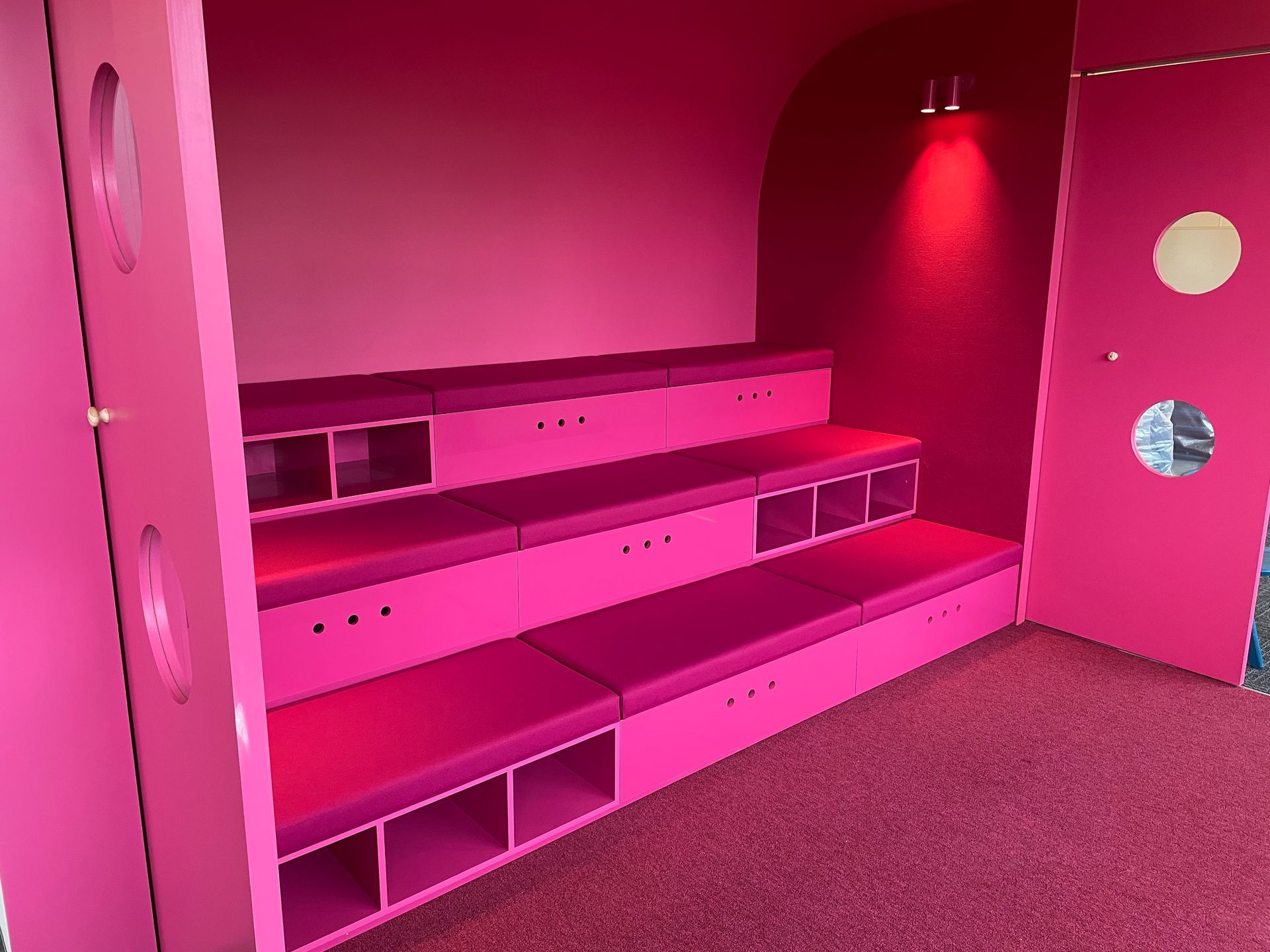 Jellis Park Primary School breakout room - orange