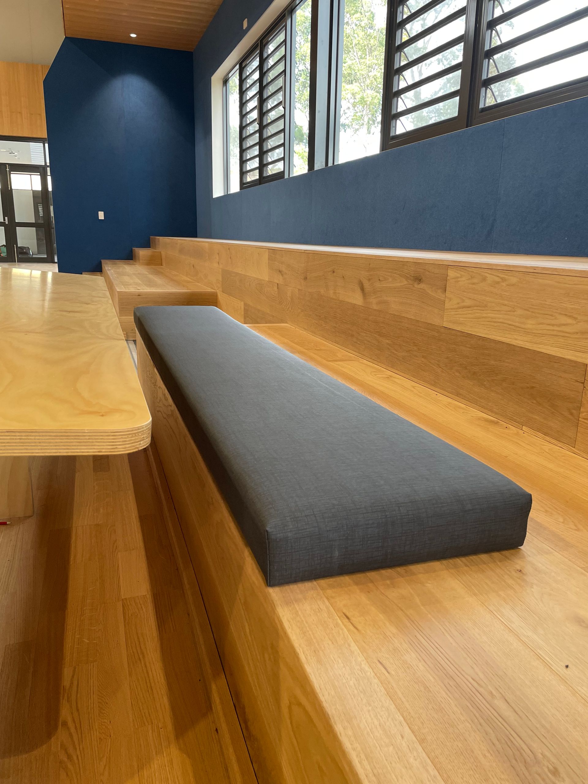 Loyola College basketball stadium score table seat