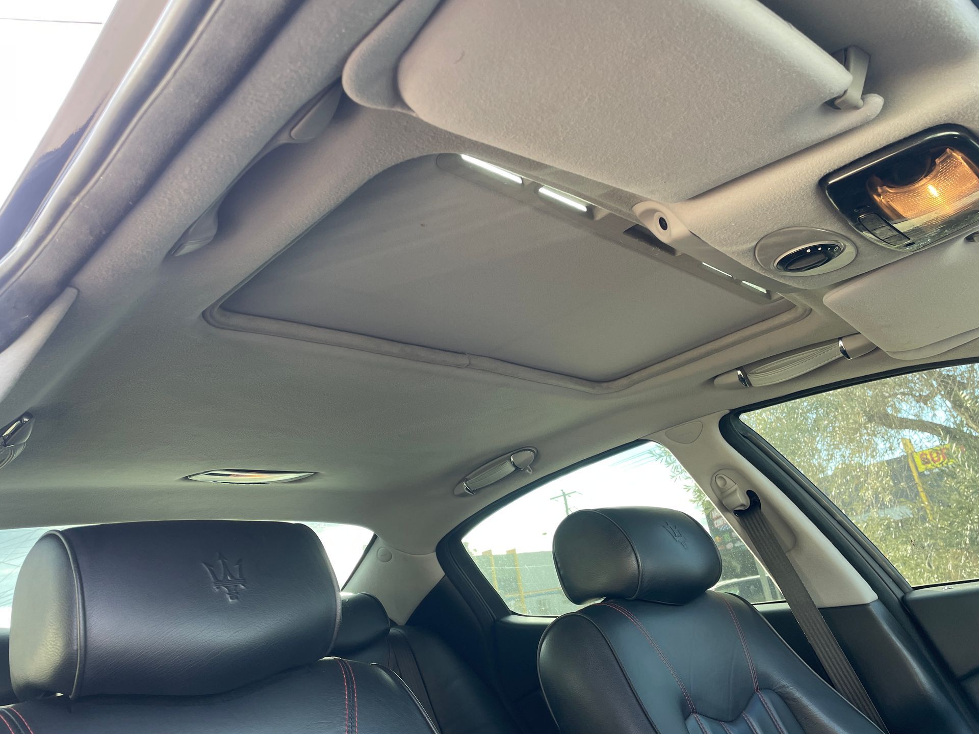 Maserati roof lining replacement