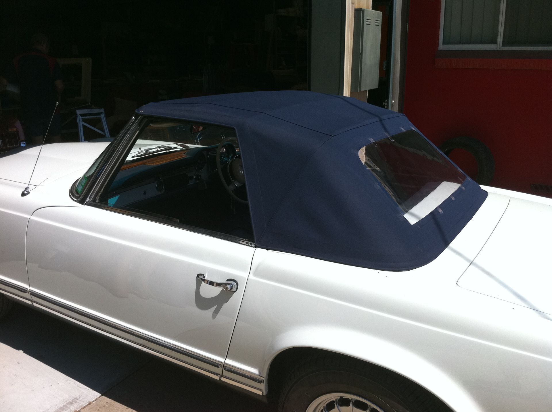Mercedes Benz soft top