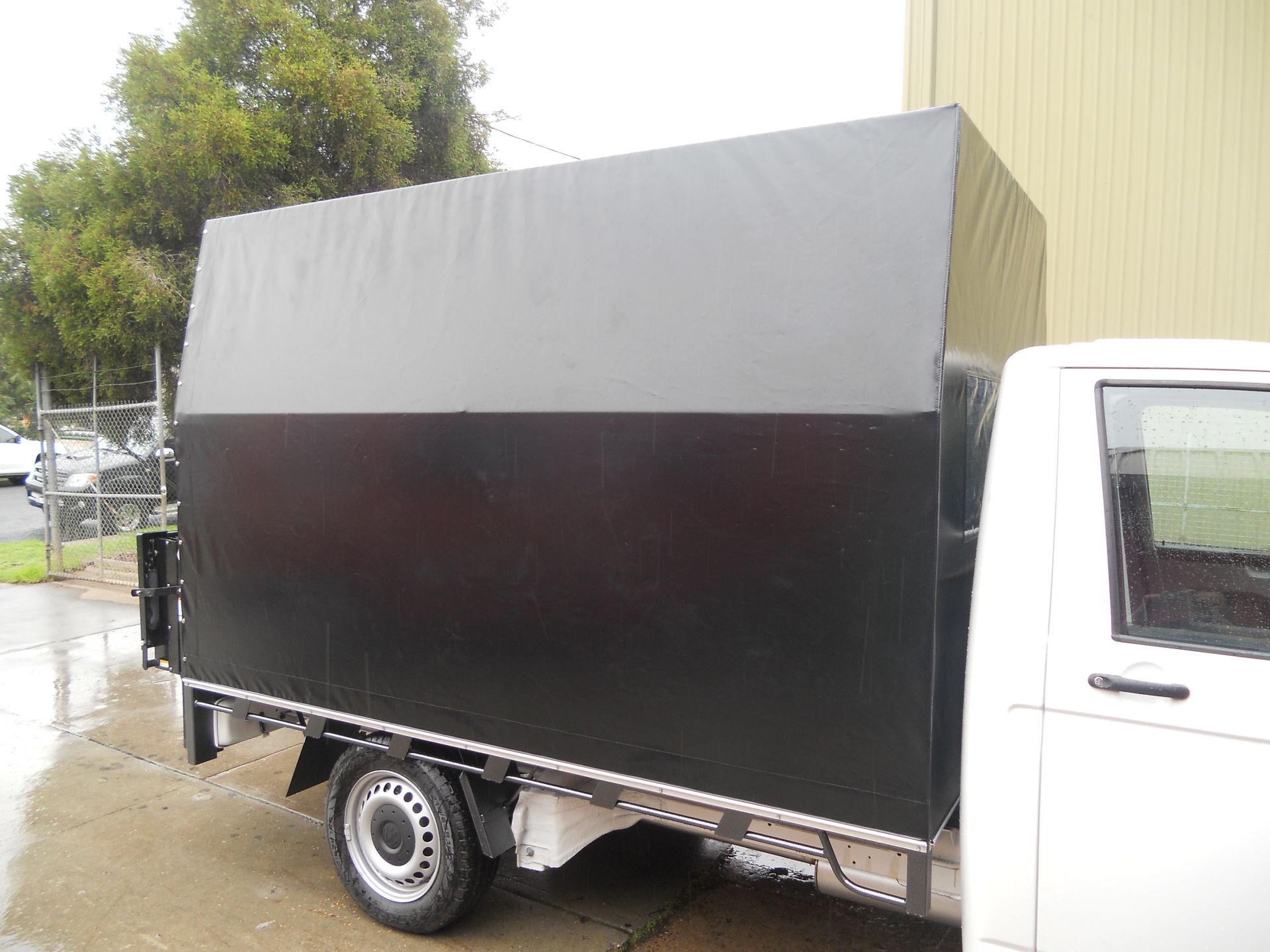 PVC Courier ute canopy