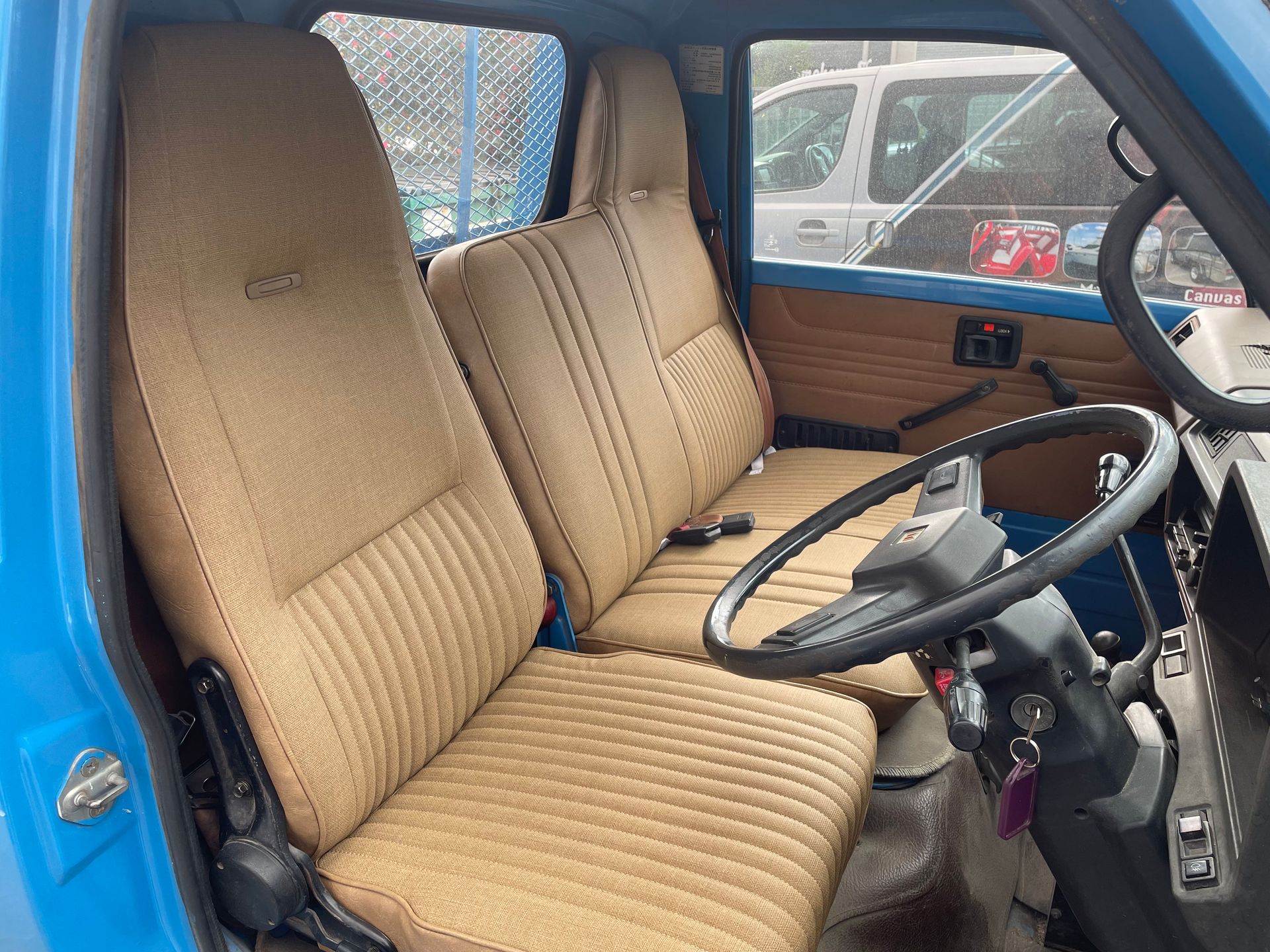 Truck seat original restoration
