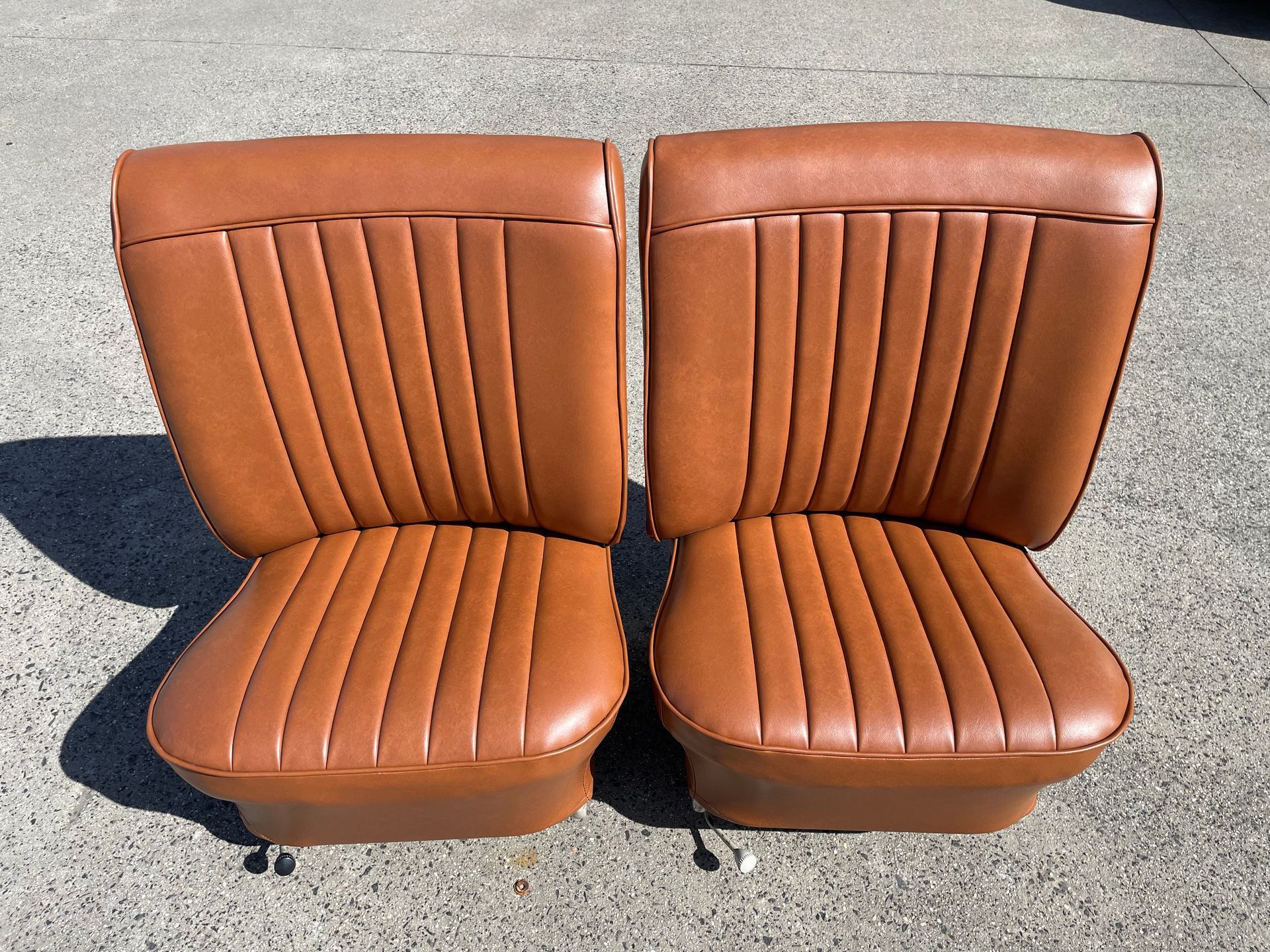 VW Beetle front seats restoration