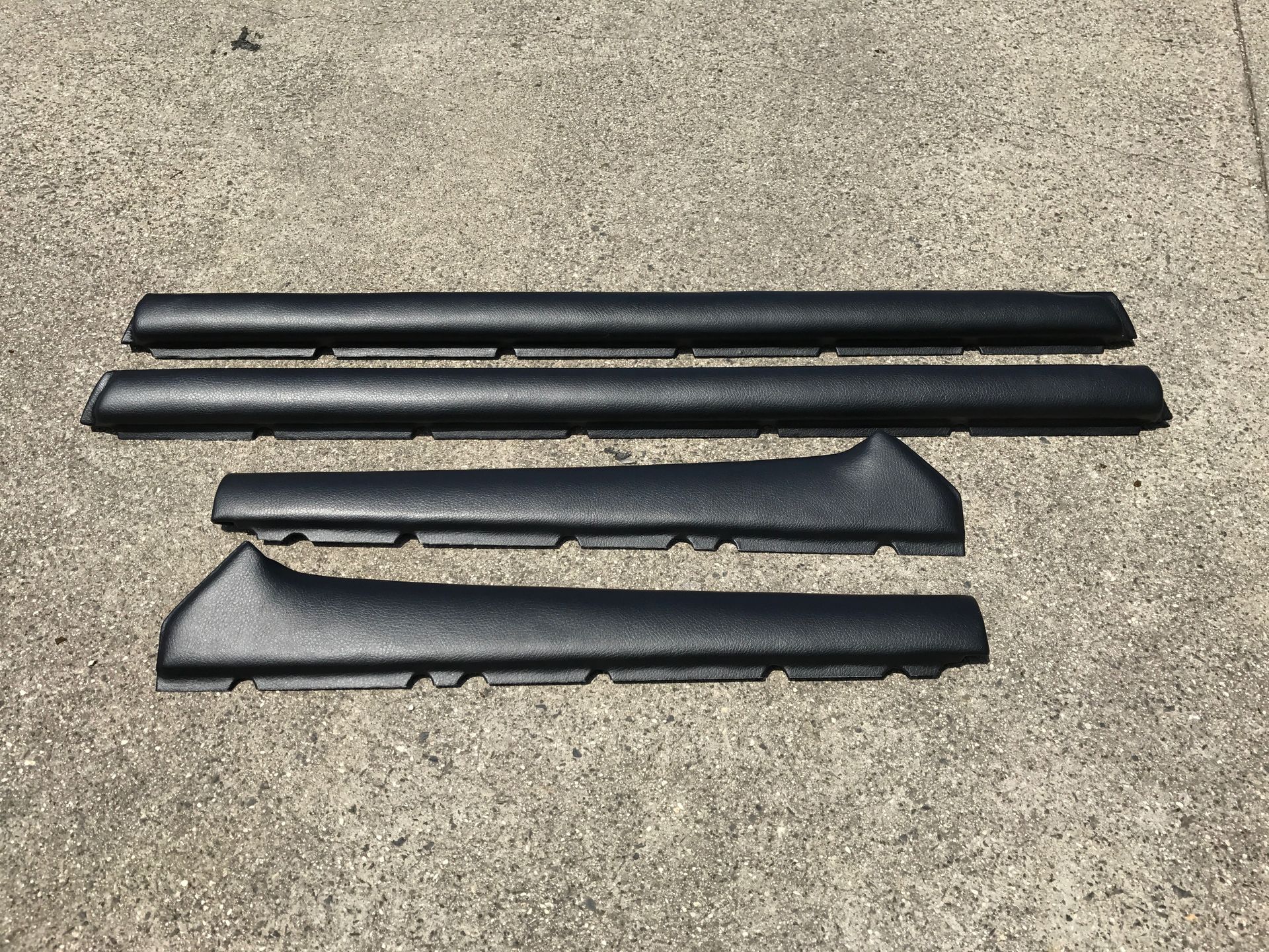 Vinyl wrapped door headers