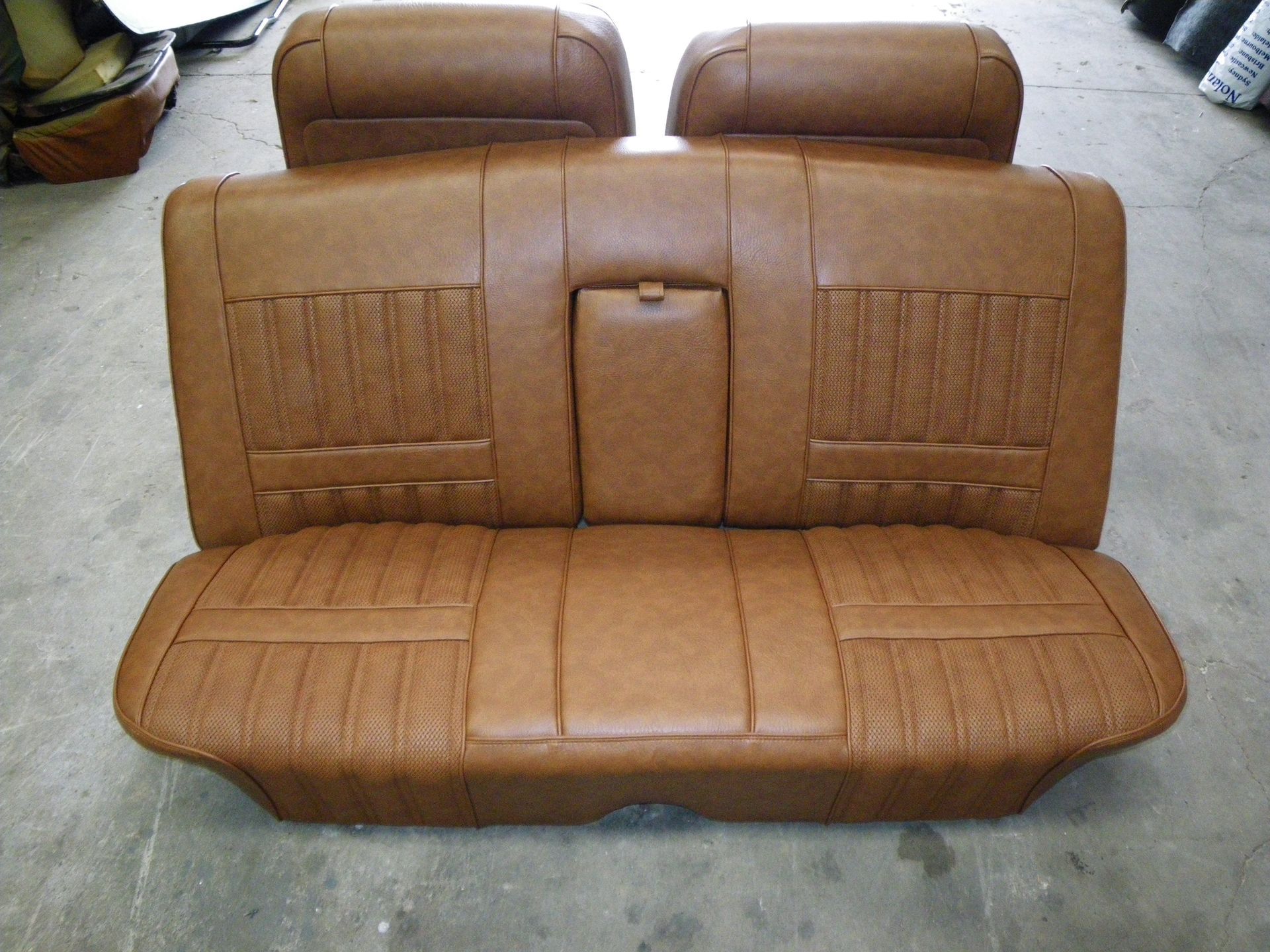 XY Falcon GT rear seats