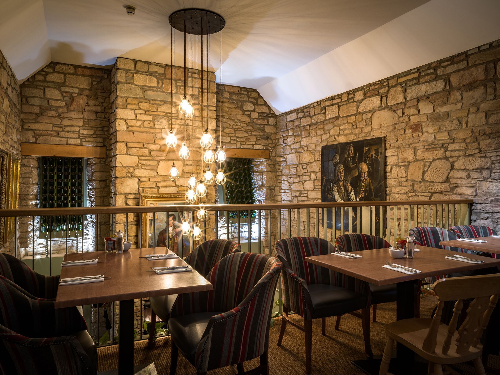 Inside Souter's Inn bar and restaurant