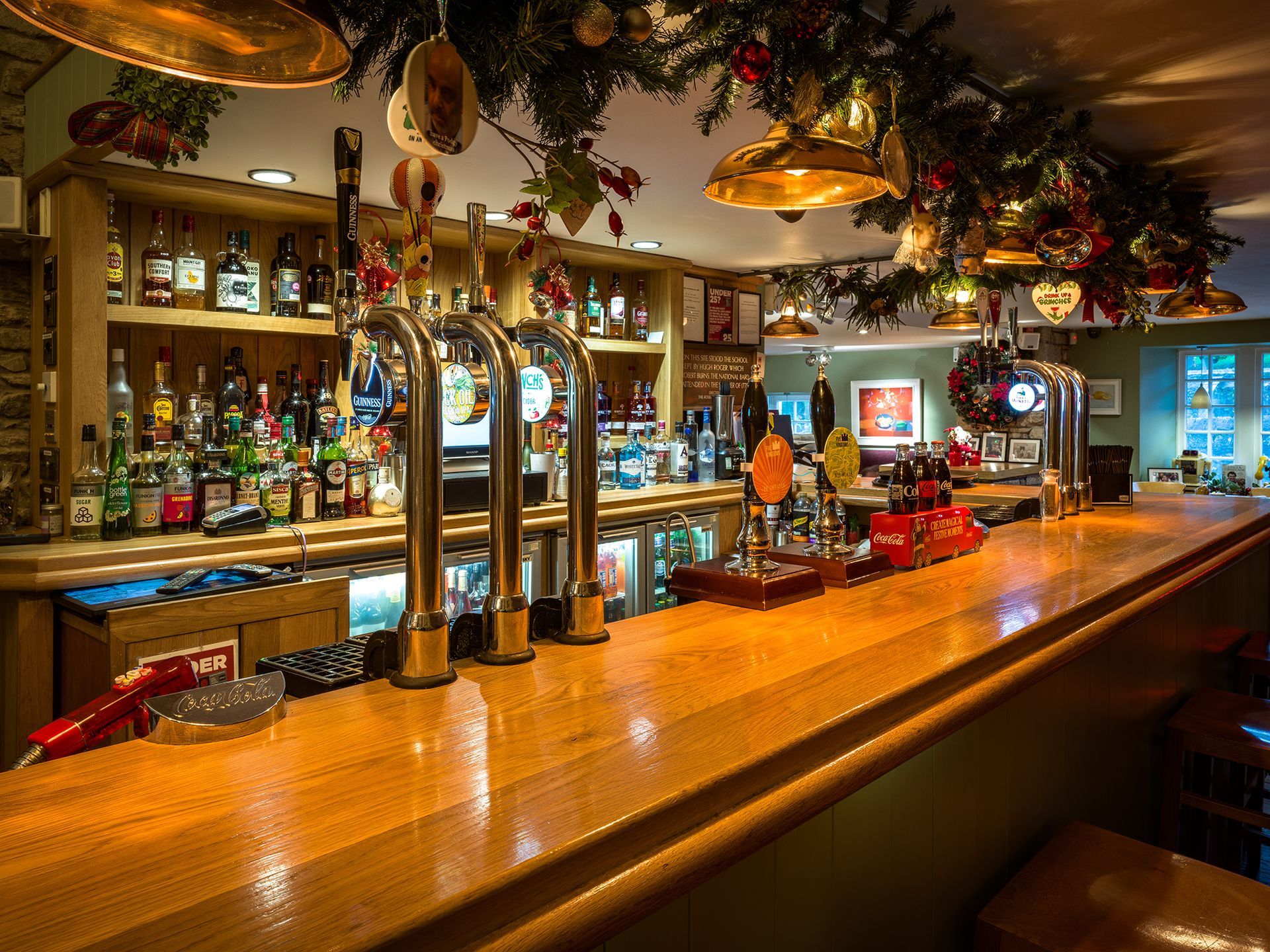 Inside Souter's Inn bar and restaurant