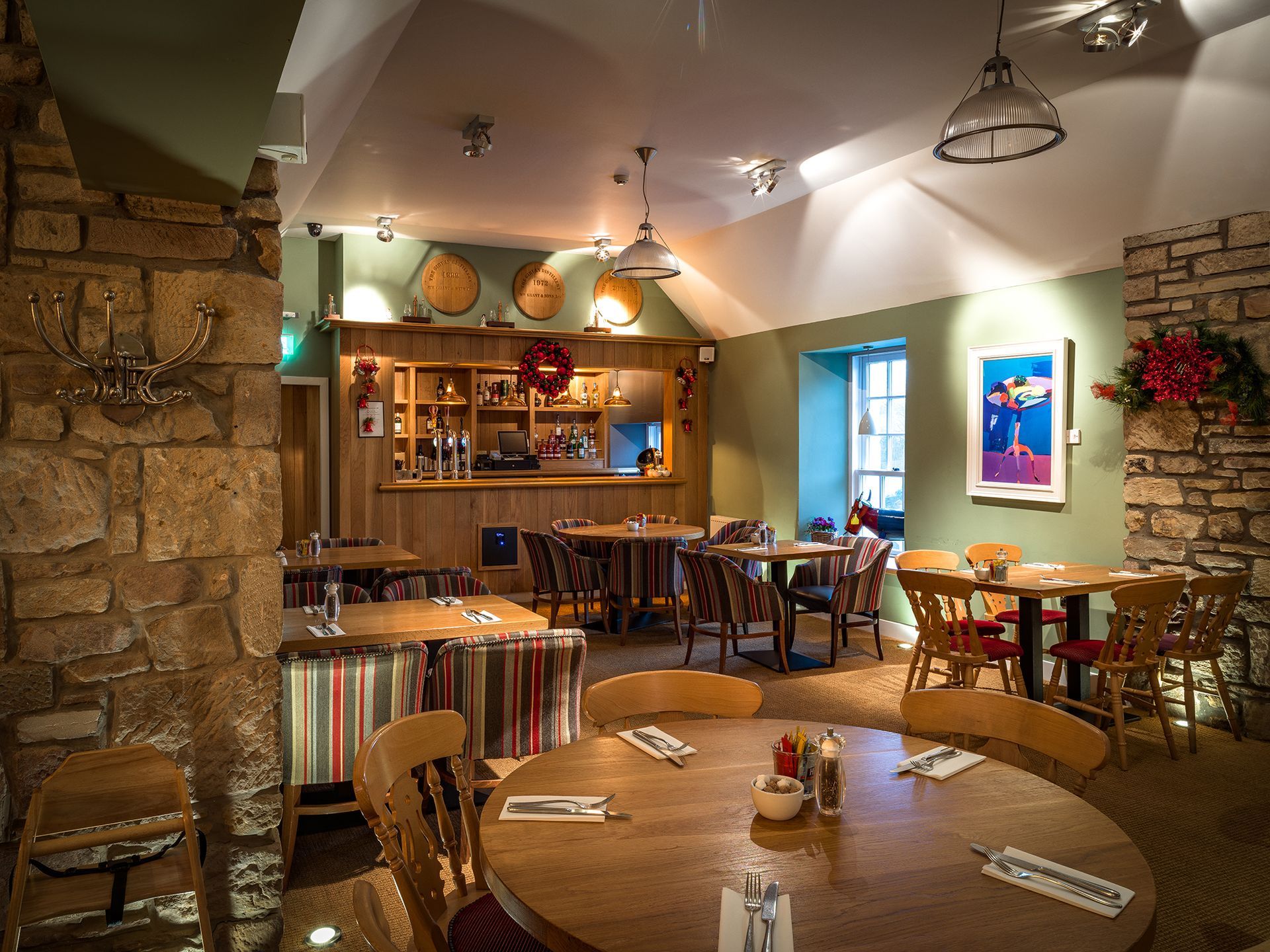 Inside Souter's Inn bar and restaurant